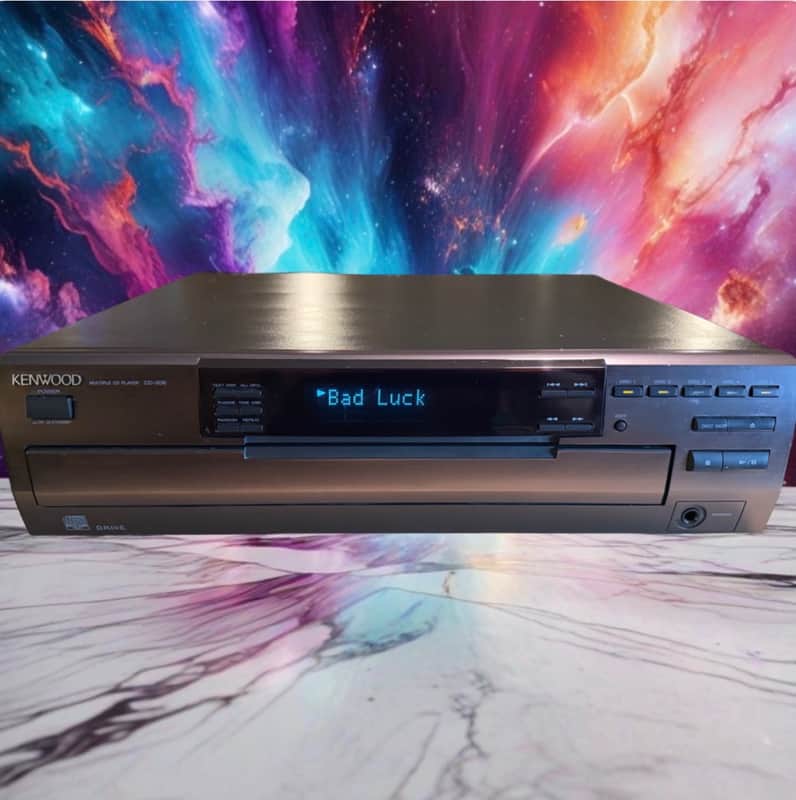 Kenwood CD-206 5-Disc CD Player Carousel Changer *New Belts* Serviced Beauty🎶🔥
