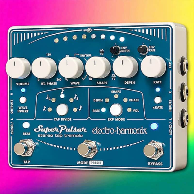 Electro-Harmonix Super Pulsar Tremolo | Reverb