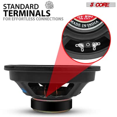 5 Core 8 Inch Guitar Amp Woofer Replacement Speaker 100W 4 Ohm for Electric Guitar Cabinets image 7