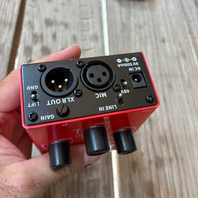 Flamma FV01 Corrector 2021 - Present - Red electric guitar vocal effect pedal image 5