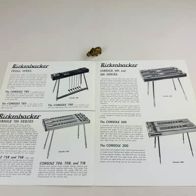 Rickenbacker Hawaiian Steel Guitars Brochure 1968 image 3