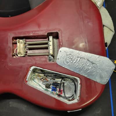 Kramer Pacer with Floyd Rose Trem - Burgundy 1980s image 25