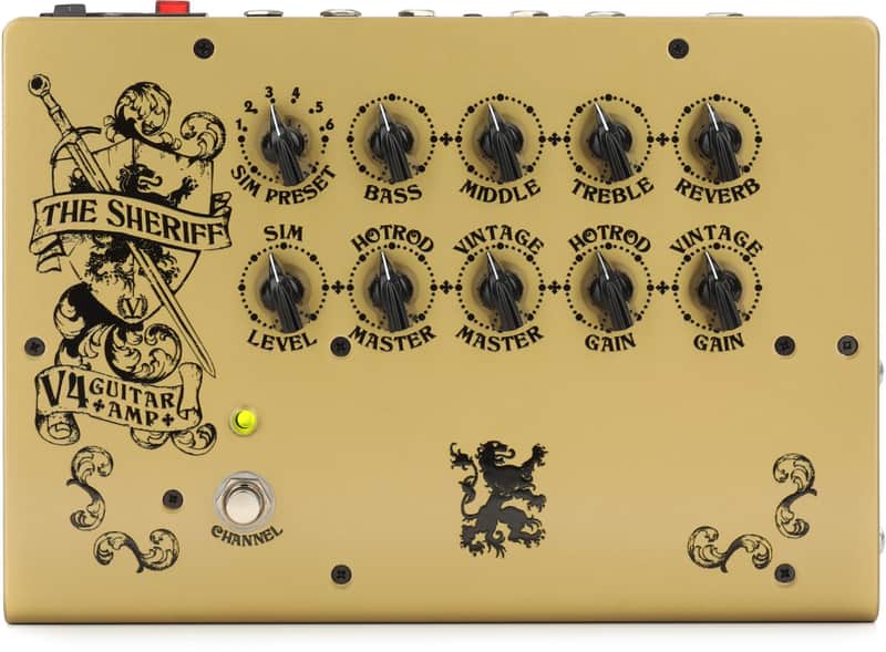 Victory Amplification V4 The Sheriff Hybrid Guitar Amplifier Pedal image 1
