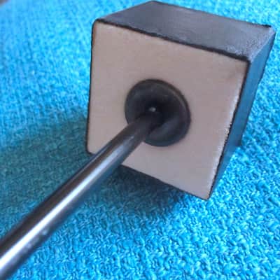 Immagine Square Leather Bass Drum Beater - NOS - 2