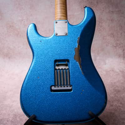 XOTIC USA XSC-1 Medium Relic California Classic "Blue Sparkle + Maple" (2019) image 15