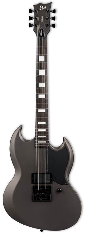 ESP LTD VIPER-1001 EVERTUNE Charcoal Metallic Satin (B Stock) image 1