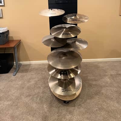 Zildjian Cymbal Store Display Storage Rack Vintage Crash Ride Hi Hat K A image 8