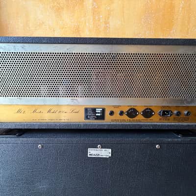 Marshall JMP 2203 Mk2 Master Model 100W Lead 1982 Made in England Serial 00821P image 3