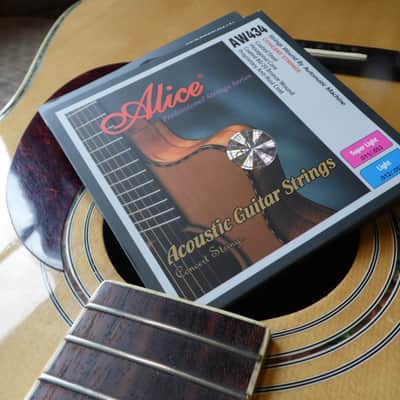 Acoustic W92 WOODS pro standard guitar, with full set up on new strings image 7