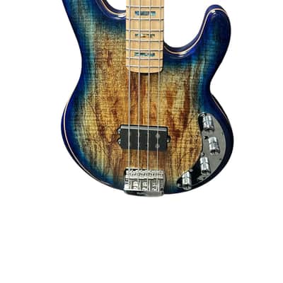 Ernie Ball Music Man 2025 BFR LTD Edition StingRay 4 H, Paua Blue/Maple 8.6 LBS #98 of 150 *IN STOCK* image 4