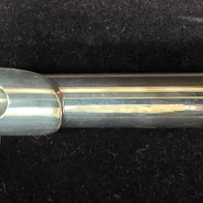 Armstrong 303B Step-Up Model Open-Hole Flute with B Foot Joint, Inline G 2010s - Silver-Plated image 10