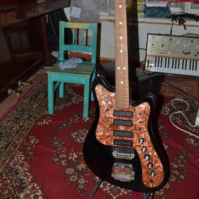 STELLA Rostov USSR Had made restored Vintage Electric Guitar Soviet 1979 year image 1
