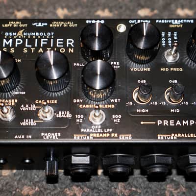 DSM & Humboldt Electronics Simplifier Bass Station Preamp / CabSim / DI 2020 - 2021 - Black image 4