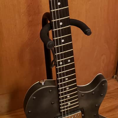 Fouke Single Cut Aluminum Hollow Body Bigsby 2000's image 4