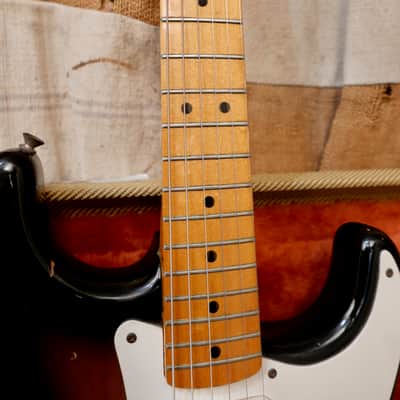 Fender Stratocaster '57 Reissue Fullerton AVRI 1982 - Sunburst image 5