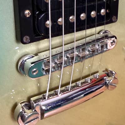 Vintage 1984 Gibson Explorer Green Burst metallic greenburst image 7