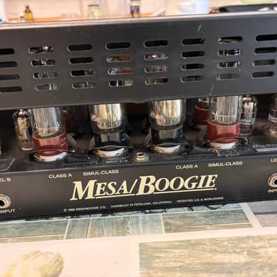 Immagine Mesa Boogie Power amp 295 Stereo Simul-Class 2-Channel 95-Watt Power amplifier - 12