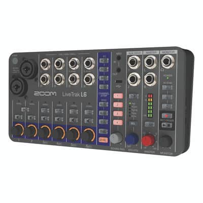Zoom LiveTrak L6 Mixer & Digital Audio Recorder image 5