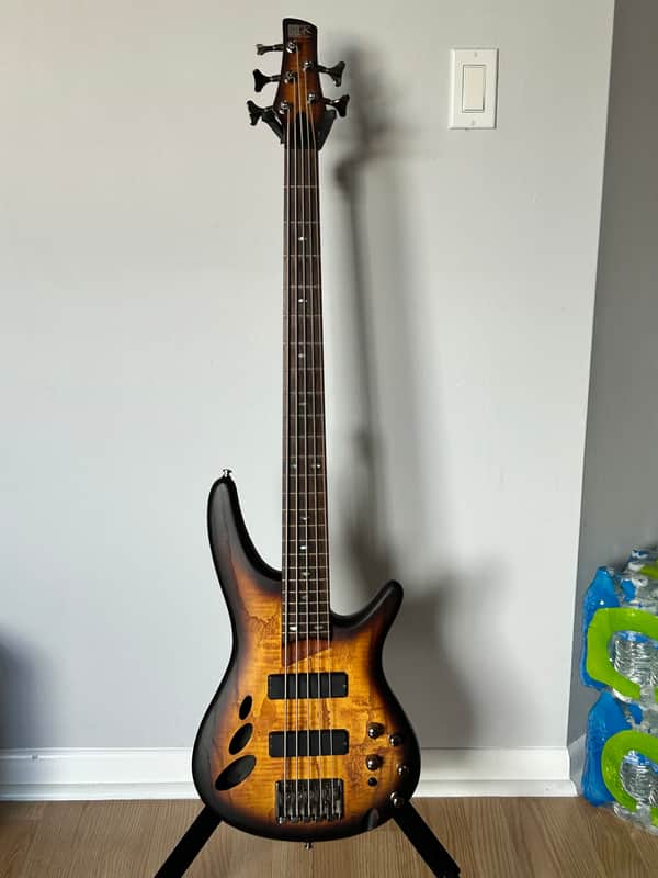 Ibanez SR30TH5-NNF Standard Soundgear Bass 2017 - Natural Browned Burst Flat image 1