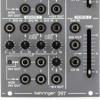 Behringer 297 Dual Portamento / CV Utilities Eurorack Module image 1