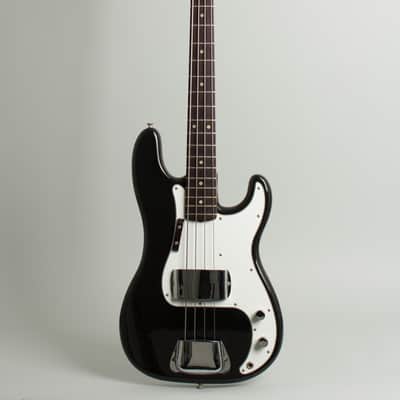 Fender  Precision Bass Solid Body Electric Bass Guitar (1974), ser. #620932, black tolex hard shell case. image 1