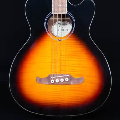 Fender FA-450CE Acoustic Bass, Laurel FB, 3-Color Sunburst image 1