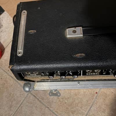 1964 Fender Bassman 2-Channel 50wGuitar Amp 1964 - 1966 - Black Panel image 7