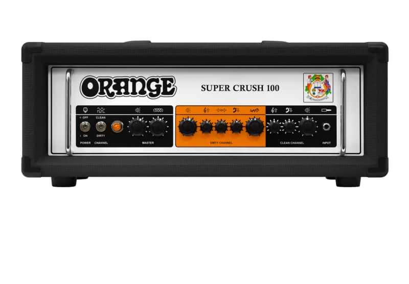 Orange Super Crush 100 2-Channel 100-Watt Guitar Amp Head 2021 - Present - Black image 1