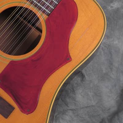 1968 Epiphone FT-112 Bard Natural 12 String Acoustic Guitar ~ Gibson Made like B-45-12 image 8