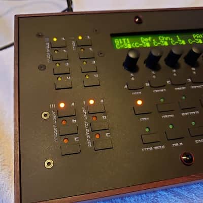 Midibox Sequencer Seq V4+ 2018 Cherry Wood image 6