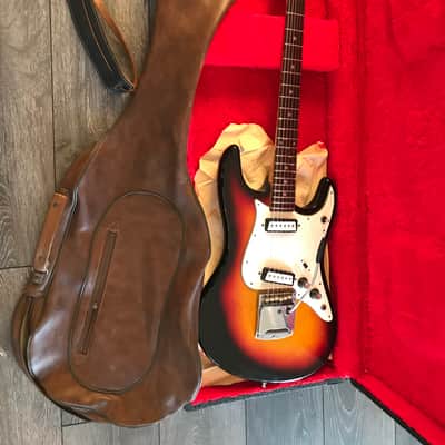 Aria Diamond 1802T？｜マツモク製（1970年代頃）｜フレイム Aria Diamond 1802T 70's - Sunburst | Reverb