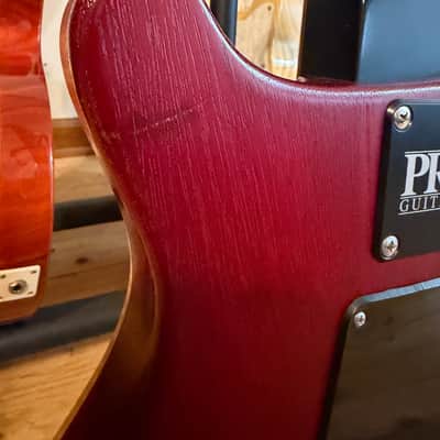 PRS CE 24 Satin 2018 - Charcoal Cherry Burst image 9