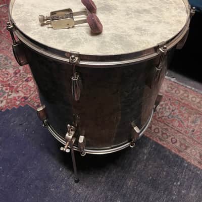 Slingerland Radio King 1948 - Faded Black Marine Pearl image 14
