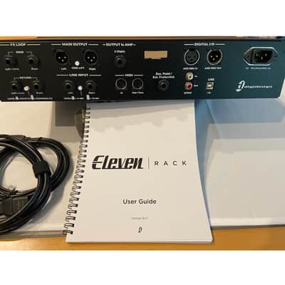 Digidesign Eleven Rack Guitar Multi-Effects Processor and Pro Tools Interface image 2