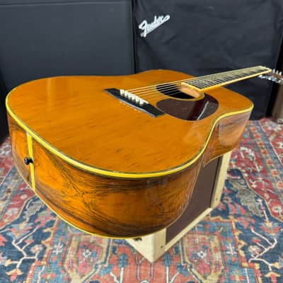 Morris D41 Style Dreadnought Model W-40 Jacaranda Solid Spruce - 1974 image 14