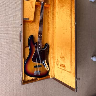 Fender Jaco Pastorius Jazz Bass USA 2010 – Fretless – 3 Tone Sunburst – Hardcase image 12