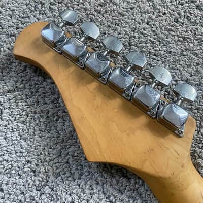 Glossy Black Electric Guitar, Solid Basswood Body, Maple Neck and Fingerboard, Chrome Hardware image 10