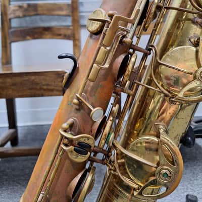 Selmer Mark VI Bari Sax, Keyed to low "A" image 8