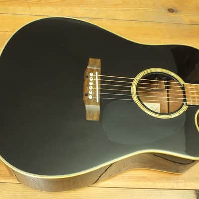 Takamine EG 531 SC Electric Acoustic Guitar - Black image 4
