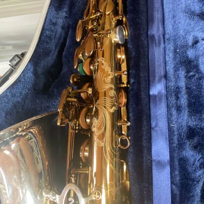 P. Mauriat System 76 Alto Saxophone (3rd Edition) Greg Osby Signature Model 2020s - Silver bell / Vintage Brass body image 6