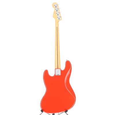 Fender Player II Jazz Bass, Maple Fingerboard, Coral Red (B11)(24713) (24713) image 6
