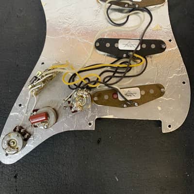 Fender Custom Shop Texas Special 90’s Loaded pickguard! - White image 1