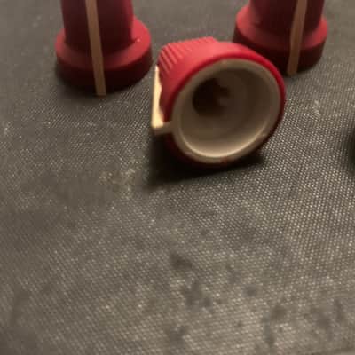 Fender Evil Red Knobs 1989 Red Amp Knobs image 4