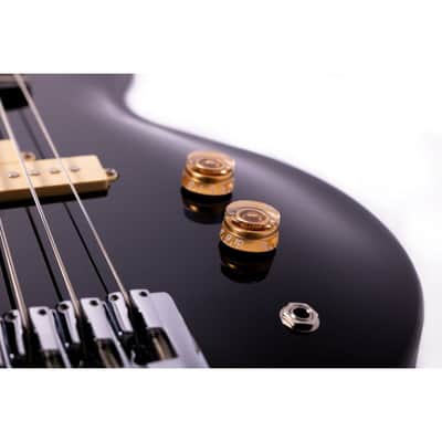 Washburn SB4B Scavenger Electric Bass Guitar Black image 5