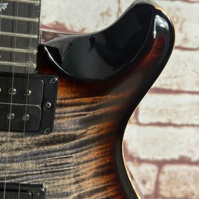 Immagine PRS Wood Library-Modell Custom 24 Charcoal Tri-Colour Burst - 10 Top- Ebony FB - 85/15+ TCI 2 pcs Worldwide #1 - 5