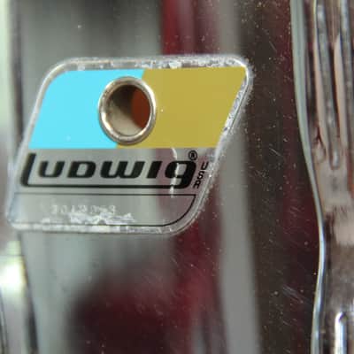 Ludwig 8x14 Coliseum Snare 1970’s  Chrome Over Maple image 8