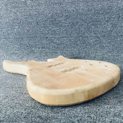 Solid Basswood Bass Guitar DIY Project Body image 6