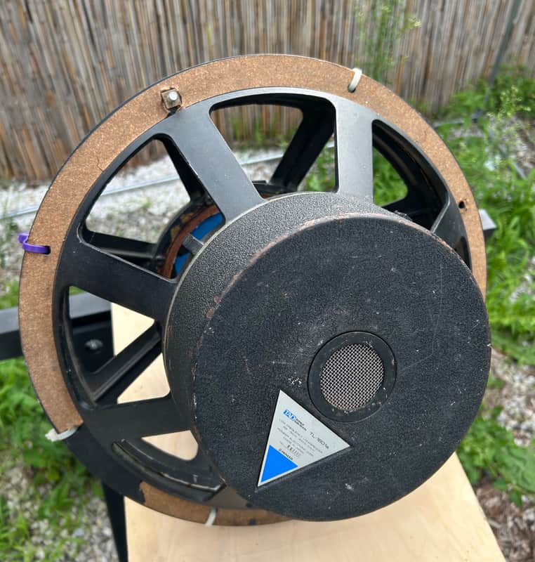 2 x TAD TL-1601a (Pioneer) bass speakers - just the baskets with magnets, no diaphragms or voice coils. Very nice condition. Iconic, top-of-the-line version. image 1