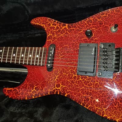 Jackson  Dinky USA Limited Run Fire Crackle  88 89 RED image 2