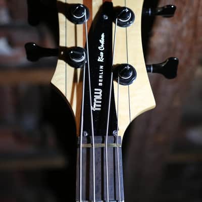 FMW-Guitars Rico Custom Rickenbacker 4001 Clone - transparent image 3